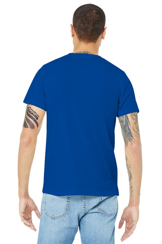 BELLA+CANVAS Unisex Made In The USA Jersey Short Sleeve Tee (True Royal)