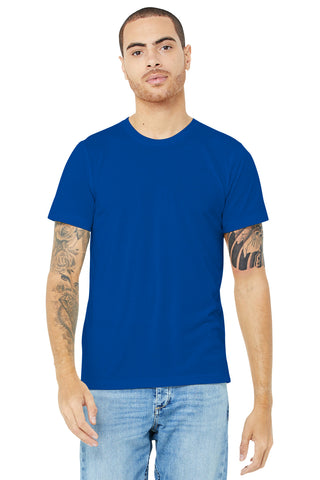 BELLA+CANVAS Unisex Made In The USA Jersey Short Sleeve Tee (True Royal)