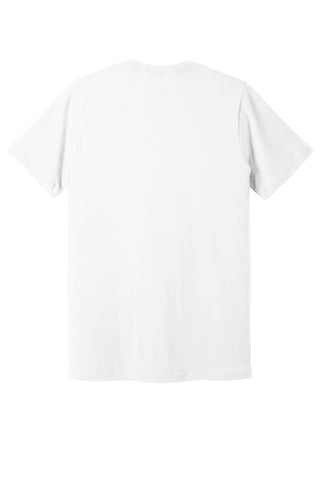 BELLA+CANVAS Unisex Made In The USA Jersey Short Sleeve Tee (White)