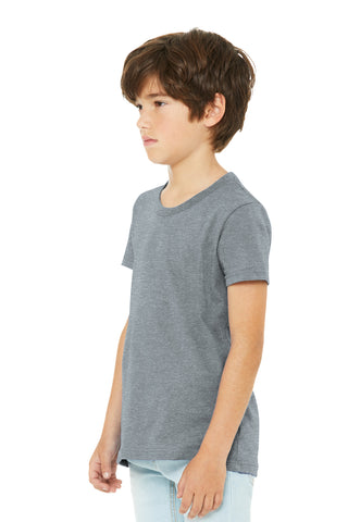 BELLA+CANVAS Youth Heather CVC Tee (Athletic Heather)