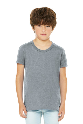 BELLA+CANVAS Youth Heather CVC Tee (Athletic Heather)