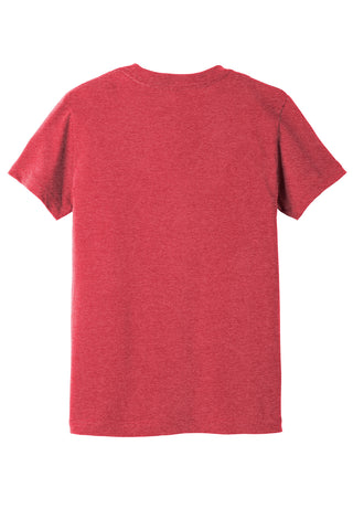 BELLA+CANVAS Youth Heather CVC Tee (Heather Red)