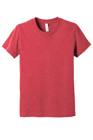 BELLA+CANVAS Youth Heather CVC Tee (Heather Red)