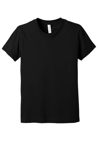 BELLA+CANVAS Youth Jersey Short Sleeve Tee (Black)