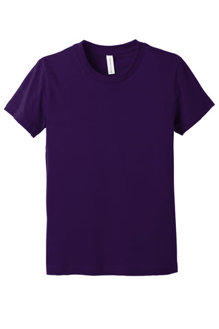 BELLA+CANVAS Youth Jersey Short Sleeve Tee (Team Purple)