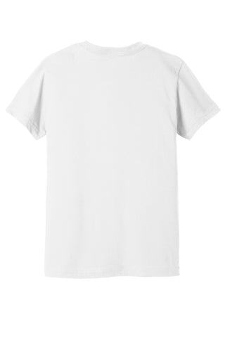 BELLA+CANVAS Youth Jersey Short Sleeve Tee (White)
