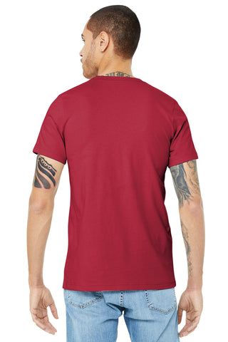 BELLA+CANVAS Unisex Jersey Short Sleeve Tee (Cardinal)