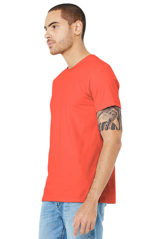 BELLA+CANVAS Unisex Jersey Short Sleeve Tee (Coral)