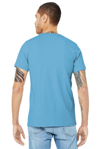 BELLA+CANVAS Unisex Jersey Short Sleeve Tee (Ocean Blue)