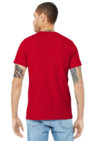 BELLA+CANVAS Unisex Jersey Short Sleeve Tee (Red)