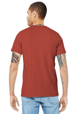 BELLA+CANVAS Unisex Jersey Short Sleeve Tee (Rust)