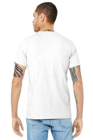 BELLA+CANVAS Unisex Jersey Short Sleeve Tee (White)