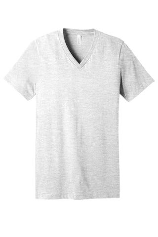 BELLA+CANVAS Unisex Jersey Short Sleeve V-Neck Tee (Ash)