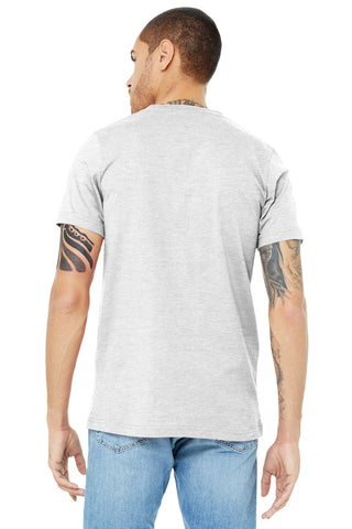 BELLA+CANVAS Unisex Jersey Short Sleeve V-Neck Tee (Ash)