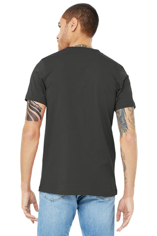 BELLA+CANVAS Unisex Jersey Short Sleeve V-Neck Tee (Asphalt)