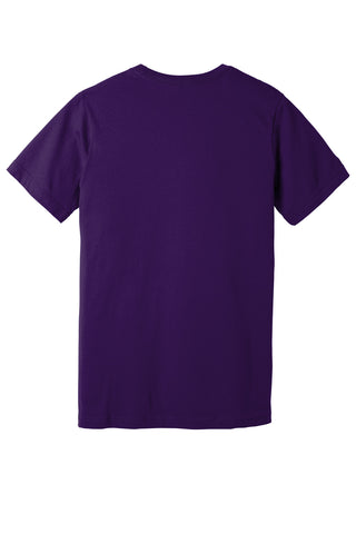 BELLA+CANVAS Unisex Jersey Short Sleeve V-Neck Tee (Team Purple)