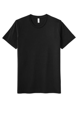 BELLA+CANVAS Unisex Sueded Tee (Solid Black Blend)