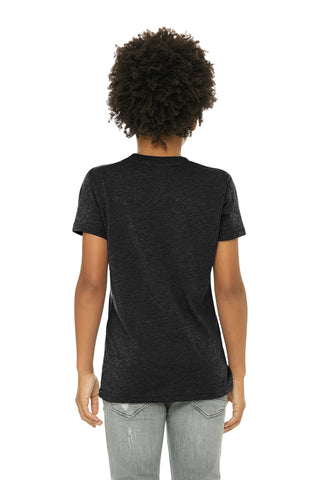BELLA+CANVAS Youth Triblend Short Sleeve Tee (Charcoal Black Triblend)