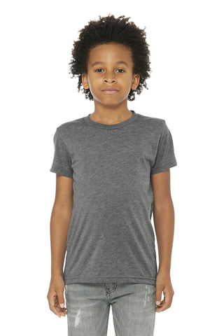 BELLA+CANVAS Youth Triblend Short Sleeve Tee (Grey Triblend)