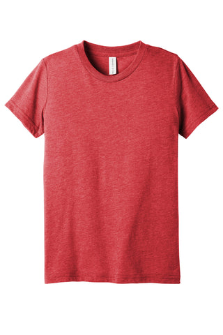 BELLA+CANVAS Youth Triblend Short Sleeve Tee (Red Triblend)
