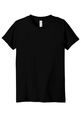 BELLA+CANVAS Youth Triblend Short Sleeve Tee (Solid Black Triblend)