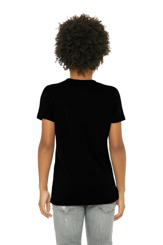 BELLA+CANVAS Youth Triblend Short Sleeve Tee (Solid Black Triblend)