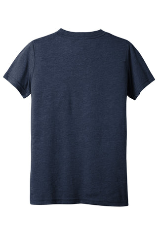 BELLA+CANVAS Youth Triblend Short Sleeve Tee (Solid Navy Triblend)