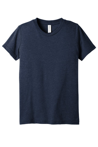 BELLA+CANVAS Youth Triblend Short Sleeve Tee (Solid Navy Triblend)