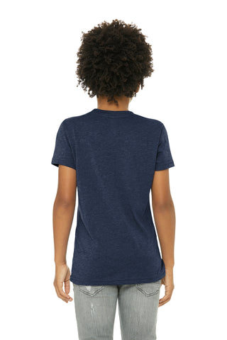 BELLA+CANVAS Youth Triblend Short Sleeve Tee (Solid Navy Triblend)