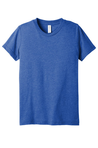 BELLA+CANVAS Youth Triblend Short Sleeve Tee (True Royal Triblend)