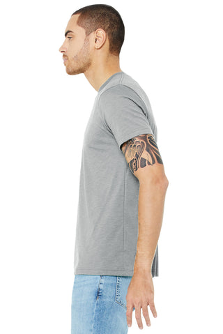 BELLA+CANVAS Unisex Triblend Short Sleeve Tee (Athletic Grey Triblend)