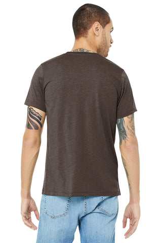 BELLA+CANVAS Unisex Triblend Short Sleeve Tee (Brown Triblend)