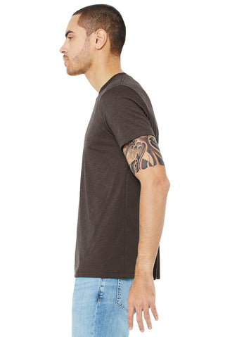 BELLA+CANVAS Unisex Triblend Short Sleeve Tee (Brown Triblend)