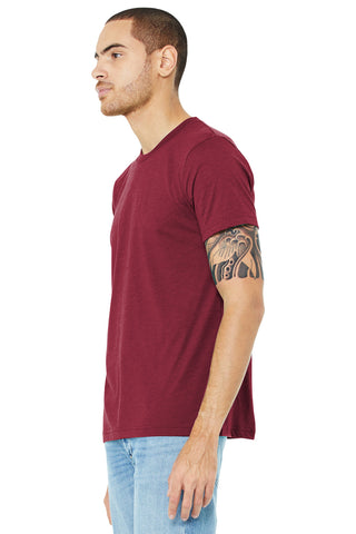 BELLA+CANVAS Unisex Triblend Short Sleeve Tee (Cardinal Triblend)