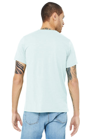 BELLA+CANVAS Unisex Triblend Short Sleeve Tee (Ice Blue Triblend)