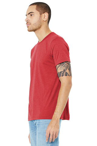 BELLA+CANVAS Unisex Triblend Short Sleeve Tee (Red Triblend)