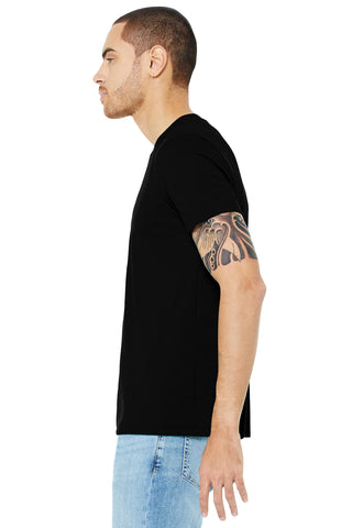 BELLA+CANVAS Unisex Triblend Short Sleeve Tee (Solid Black Triblend)