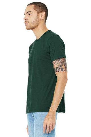 BELLA+CANVAS Unisex Triblend Short Sleeve Tee (Solid Forest Triblend)
