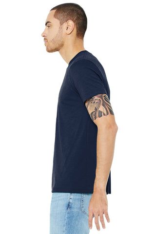 BELLA+CANVAS Unisex Triblend Short Sleeve Tee (Solid Navy Triblend)