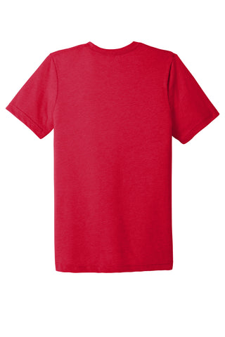 BELLA+CANVAS Unisex Triblend Short Sleeve Tee (Solid Red Triblend)