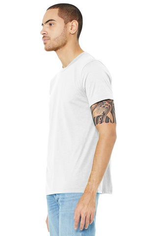 BELLA+CANVAS Unisex Triblend Short Sleeve Tee (Solid White Triblend)