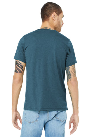 BELLA+CANVAS Unisex Triblend Short Sleeve Tee (Steel Blue Triblend)