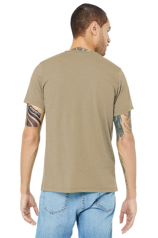 BELLA+CANVAS Unisex Triblend Short Sleeve Tee (Tan Triblend)