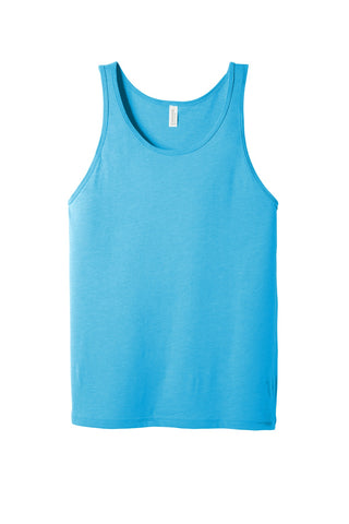 BELLA+CANVAS Unisex Jersey Tank (Aqua Triblend)