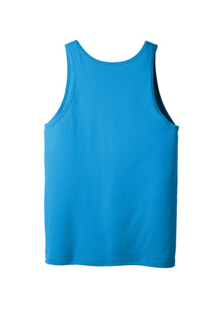 BELLA+CANVAS Unisex Jersey Tank (Neon Blue)