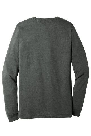 BELLA+CANVAS Unisex Heather CVC Long Sleeve Tee (Deep Heather)