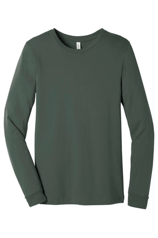 BELLA+CANVAS Unisex Jersey Long Sleeve Tee (Military Green)