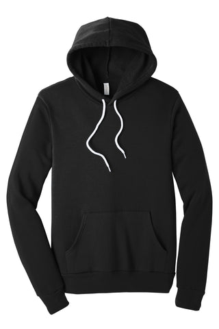 BELLA+CANVAS Unisex Sponge Fleece Pullover Hoodie (Black)