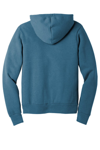 BELLA+CANVAS Unisex Sponge Fleece Pullover Hoodie (Heather Deep Teal)