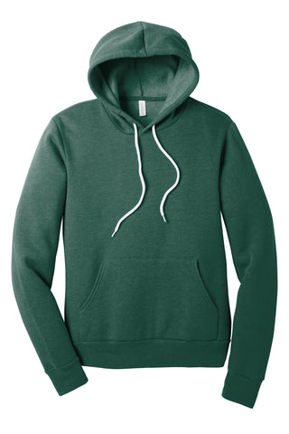 BELLA+CANVAS Unisex Sponge Fleece Pullover Hoodie (Heather Forest)